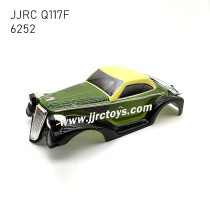 JJRC Q117F 1/16 RC Car Parts Body Shell 6252 front