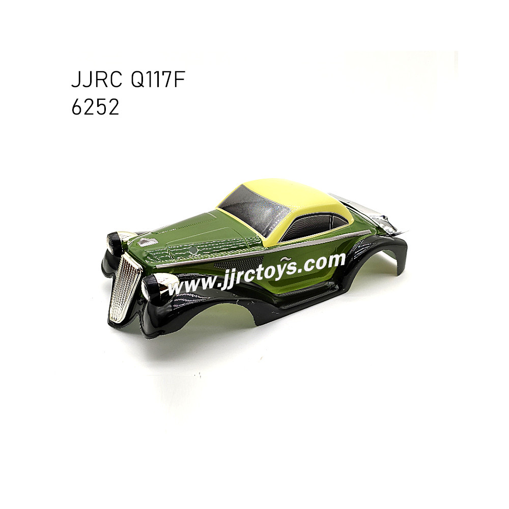 JJRC Q117F 1/16 RC Car Parts Body Shell 6252 front JJRC Q117F 1/16 RC Car Parts Body Shell 6252 front