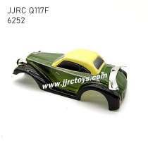 JJRC Q117F 1/16 RC Car Parts Body Shell 6252 rear