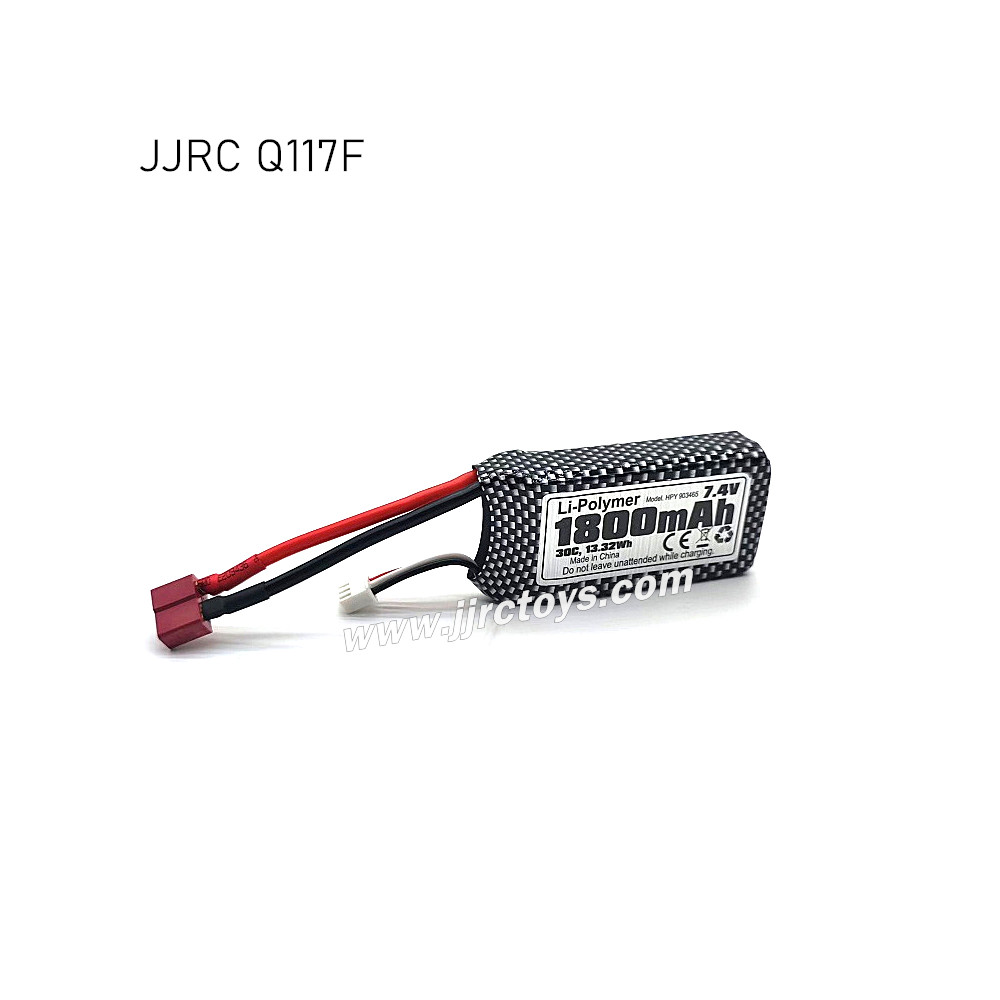JJRC Q117F Upgrade Parts 7.4V 1800mAh Battery JJRC Q117F Upgrade Parts 7.4V 1800mAh Battery