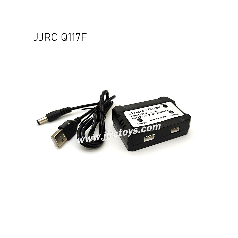 JJRC Q117F Upgrade Parts 7.4V Dual Battery Charger JJRC Q117F Upgrade Parts 7.4V Dual Battery Charger