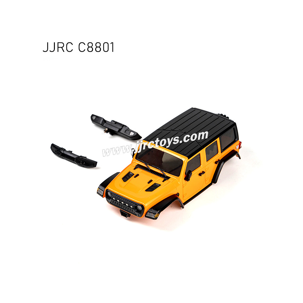 JJRC C8801 RC Car Parts Body Shell orange JJRC C8801 RC Car Parts Body Shell orange