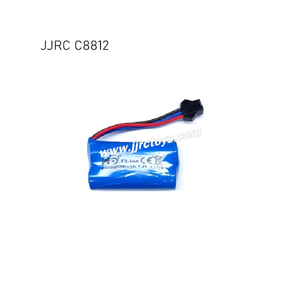 JJRC C8812 RC Car Parts 7.4V 500mAh Battery JJRC C8812 RC Car Parts 7.4V 500mAh Battery