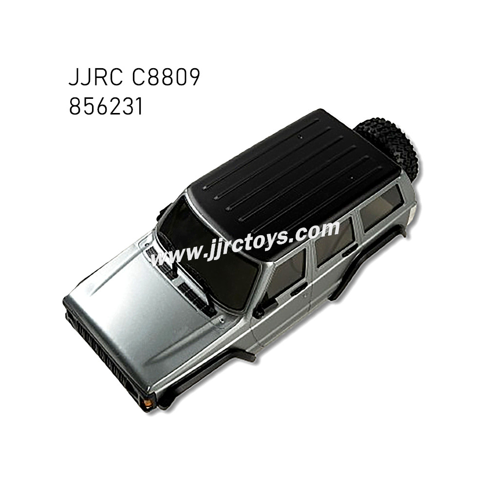 JJRC C8809 RC Crawler Parts Body Shell gray JJRC C8809 RC Crawler Parts Body Shell gray