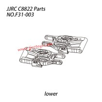 JJRC C8822 RC Car Parts F31 Lower Swing Arm NO.F31-003