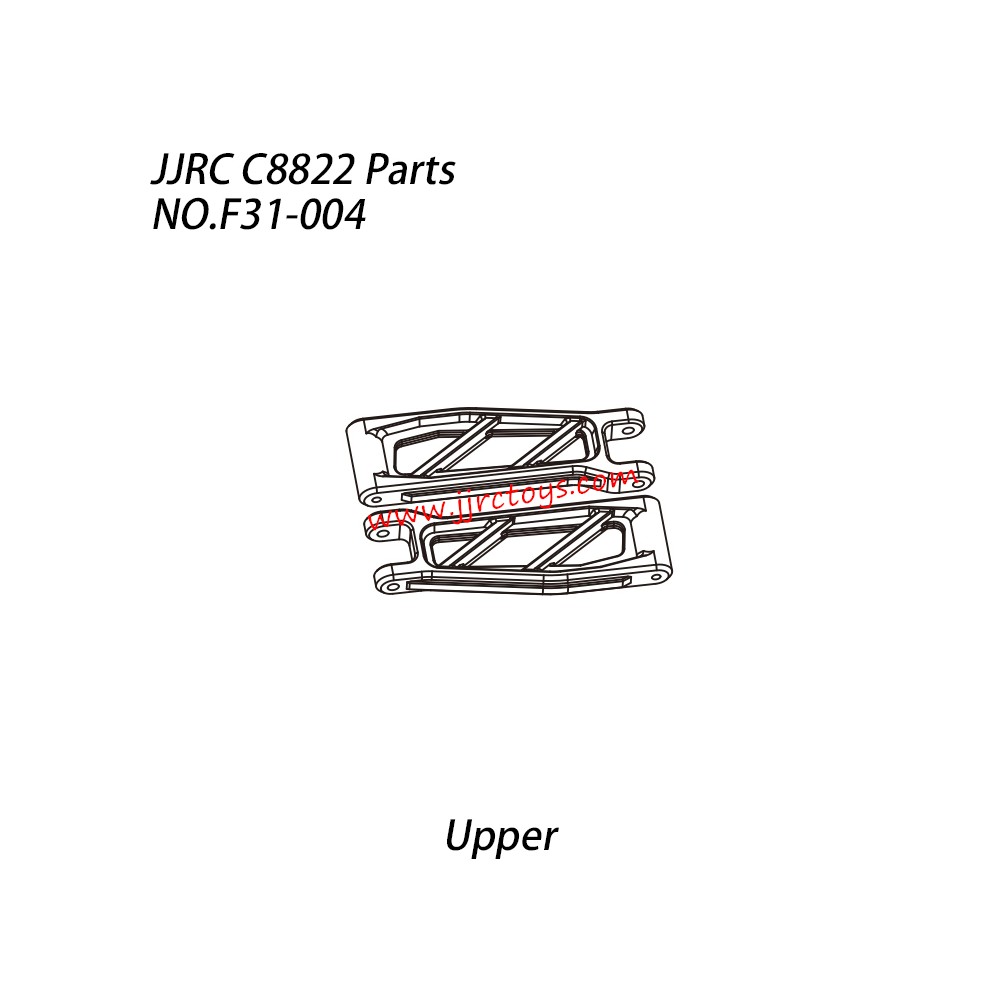 JJRC C8822 RC Car Parts F31 Upper Suspension Arm NO.F31-004