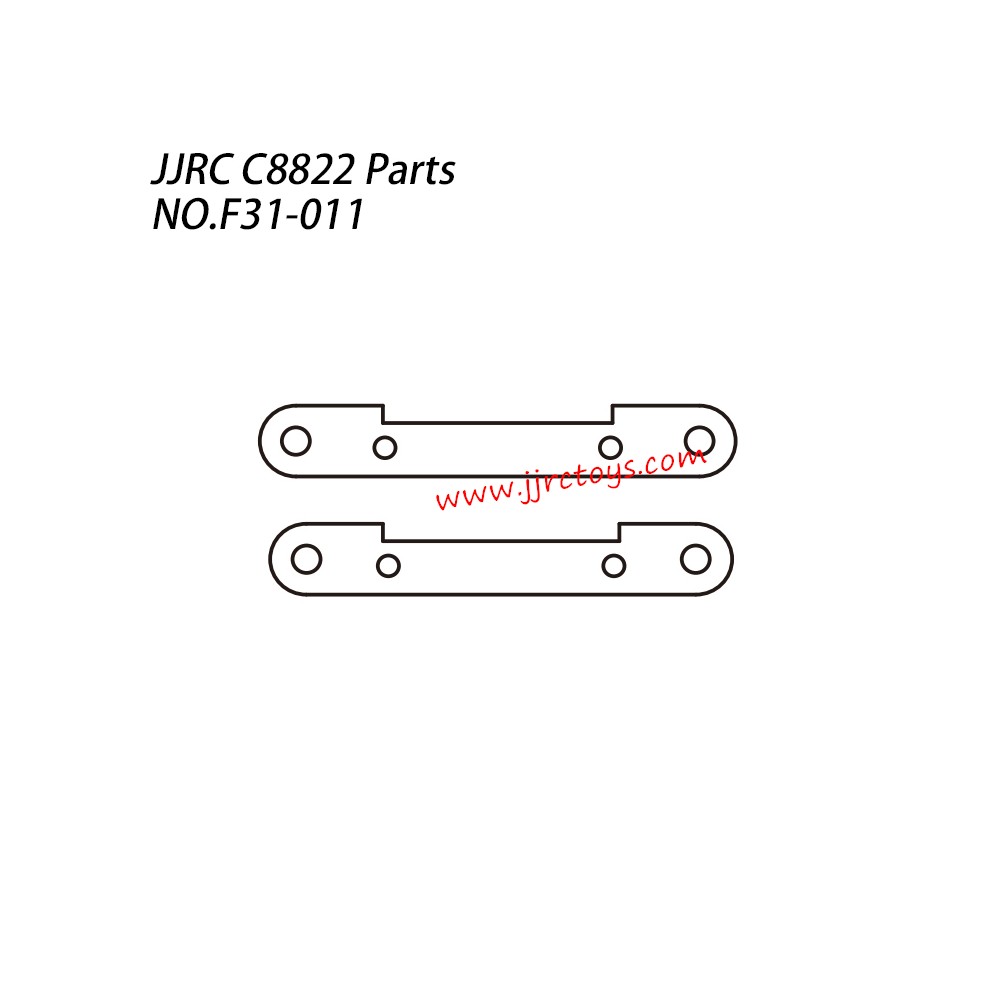 JJRC C8822 RC Car Parts Lower Swing Arm Suspension Brances NO.F31-011 JJRC C8822 RC Car Parts Lower Swing Arm Suspension Brances NO.F31-011