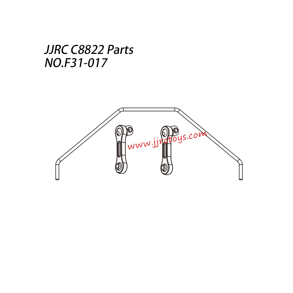 JJRC C8822 RC Car Parts Anti-Tilt Linkage NO.F31-017 JJRC C8822 RC Car Parts Anti-Tilt Linkage NO.F31-017