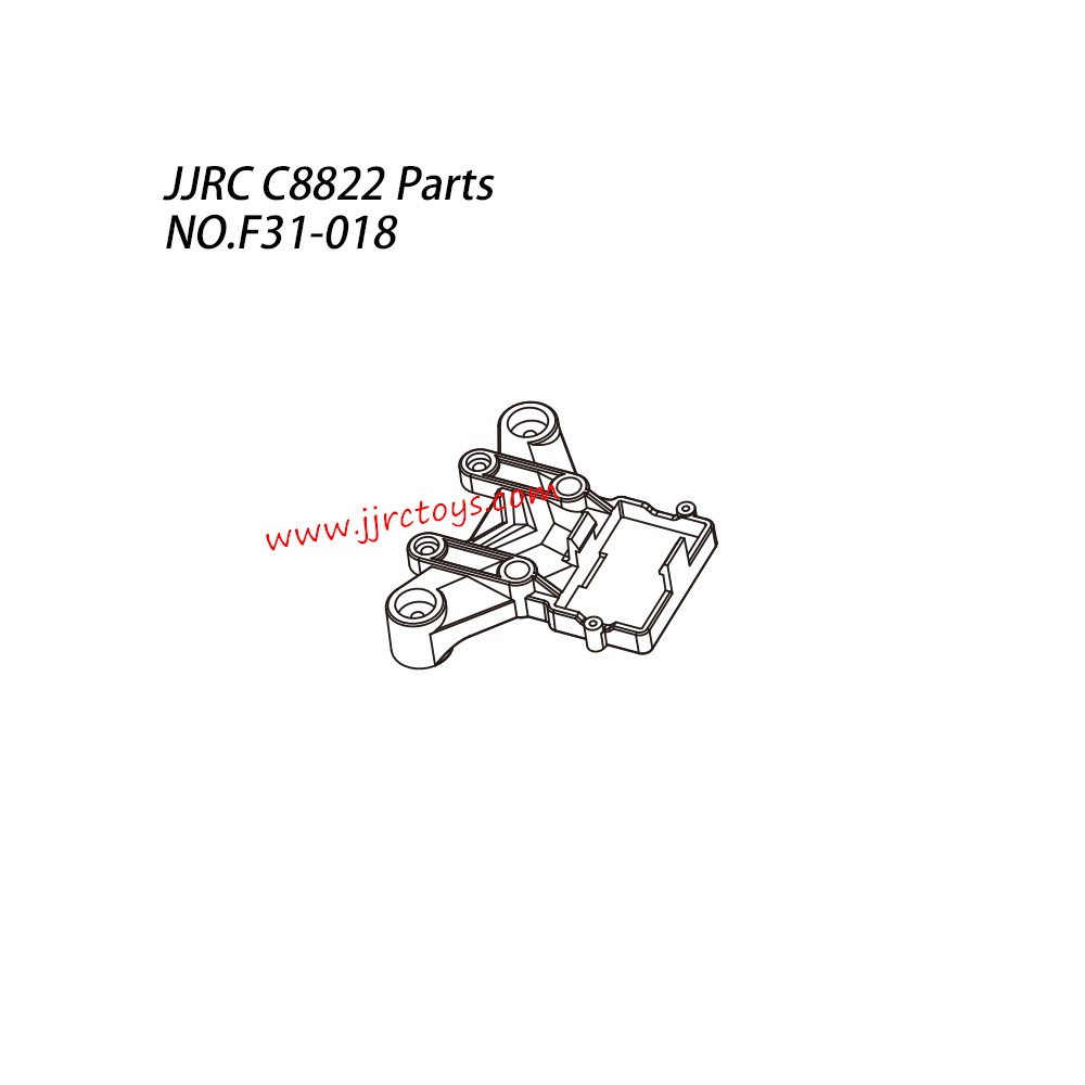 JJRC C8822 RC Car Parts Receiver Base NO.F31-018
