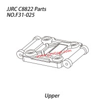 JJRC C8822 RC Car Parts Center Differential Upper Cover Plate NO.F31-025