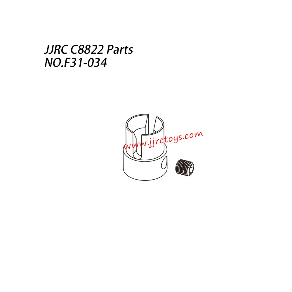 JJRC C8822 RC Truck Parts Main Drive Cup Head NO.F31-034 JJRC C8822 RC Truck Parts Main Drive Cup Head NO.F31-034