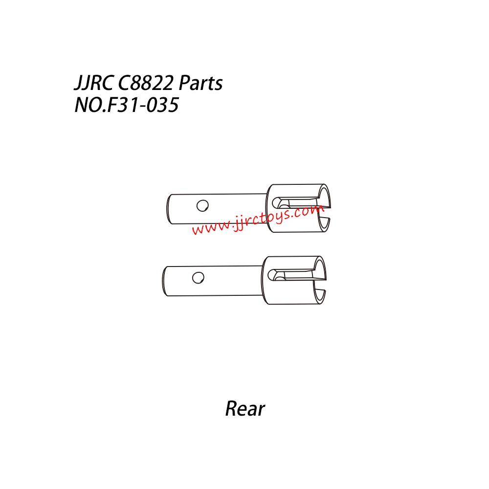 JJRC C8822 RC Truck Parts Rear Wheel Drive Cup NO.F31-035 JJRC C8822 RC Truck Parts Rear Wheel Drive Cup NO.F31-035