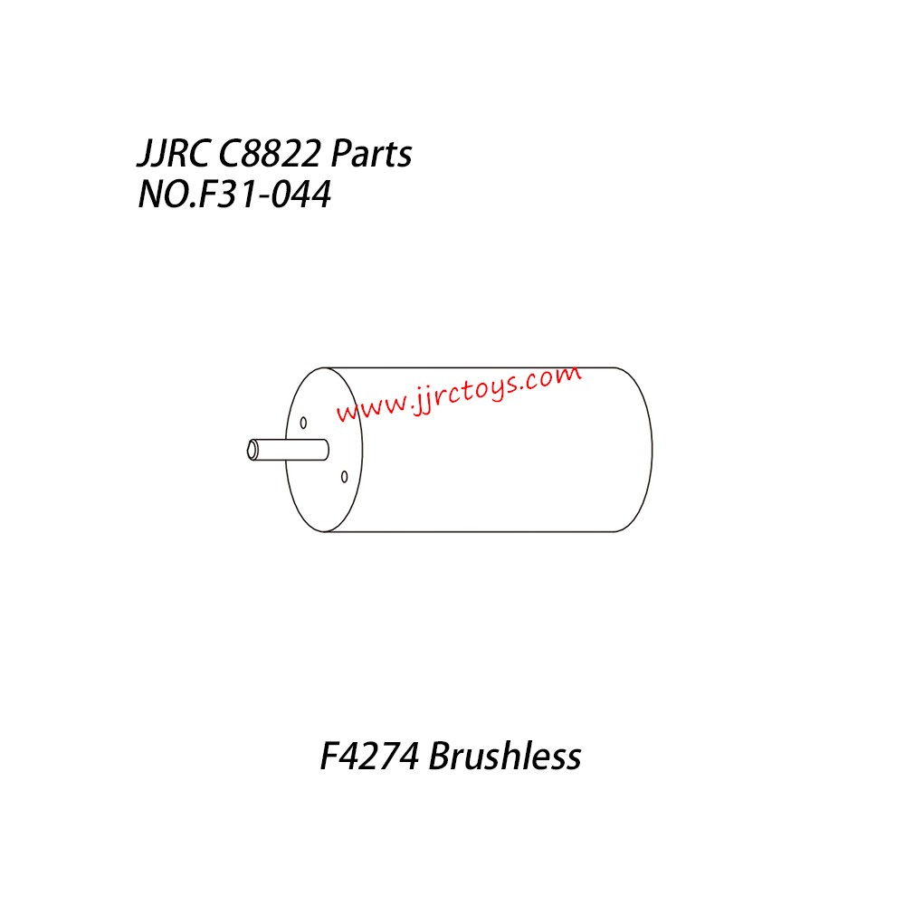 JJRC C8822 RC Truck Parts F4274 Brushless Motor NO.F31-044 JJRC C8822 RC Truck Parts F4274 Brushless Motor NO.F31-044