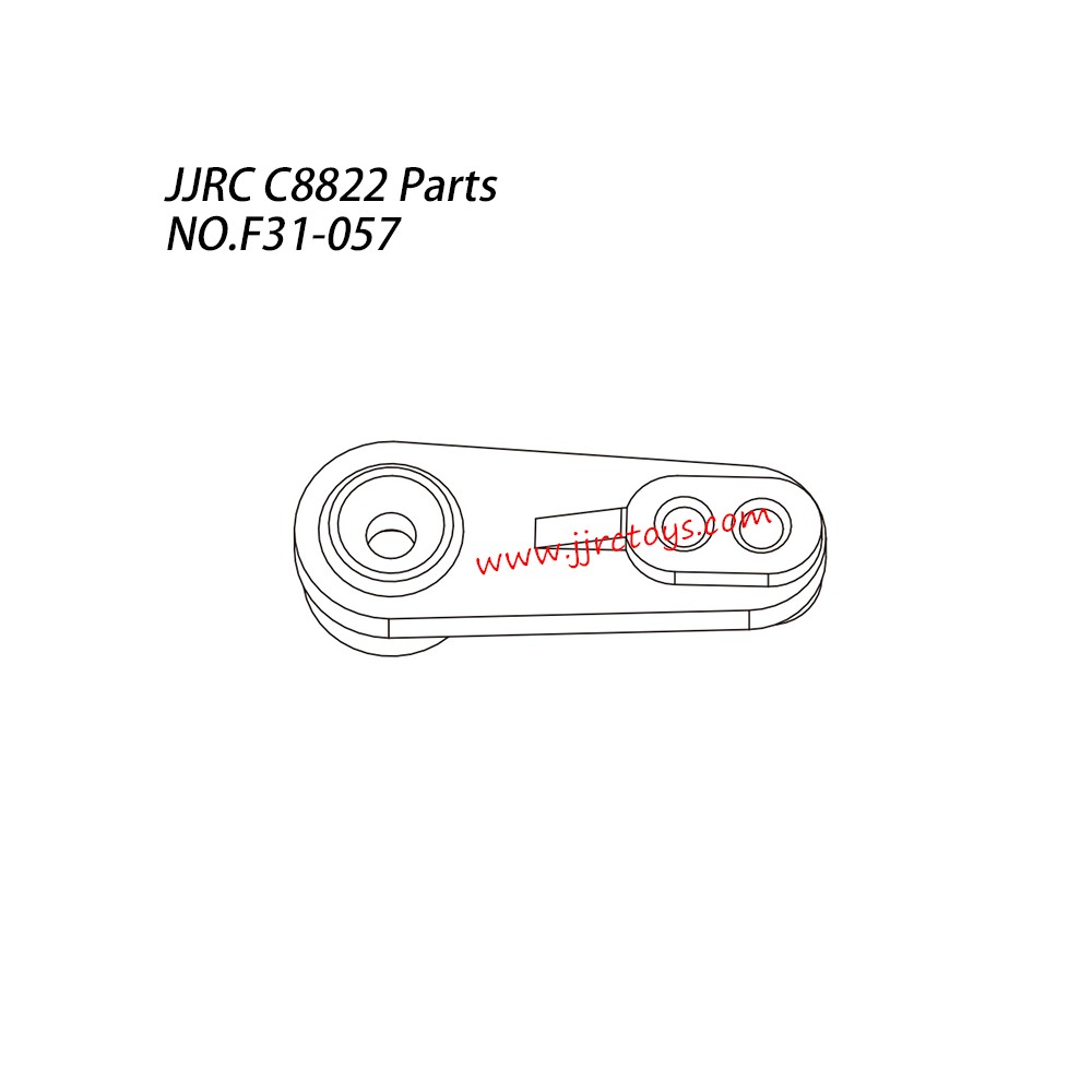 JJRC C8822 Parts Metal Servo Rocker Arm NO.F31-057 JJRC C8822 Parts Metal Servo Rocker Arm NO.F31-057