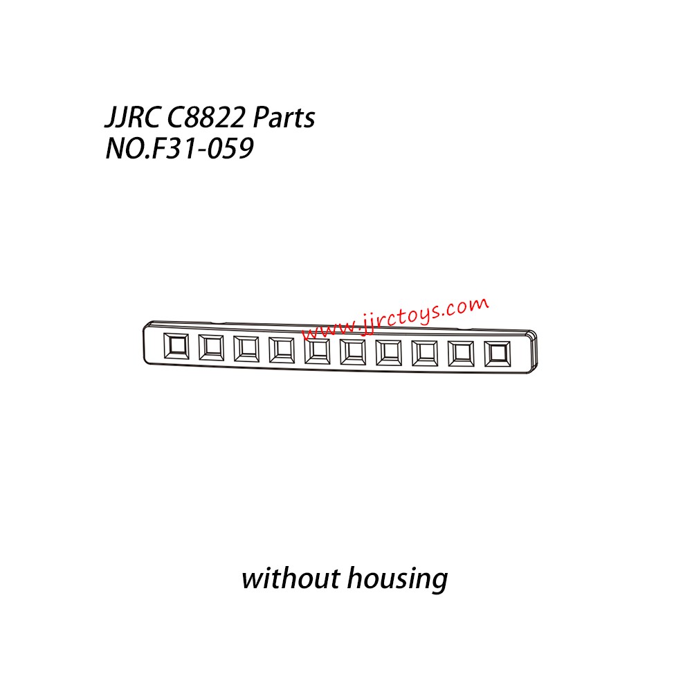 JJRC C8822 Parts 10 Beads Dome Light (Without Housing) NO.F31-059 JJRC C8822 Parts 10 Beads Dome Light (Without Housing) NO.F31-059