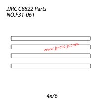JJRC C8822 RC Truck Parts Lower Swing Arm (4x76) Steel Axle NO.F31-061