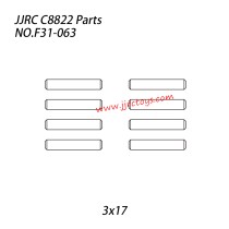 JJRC C8822 Parts Hexagonalizer Shaft (3x17) NO.F31-063