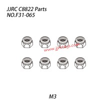 JJRC C8822 RC Truck Parts M3 Anti Loosening Nut NO.F31-065