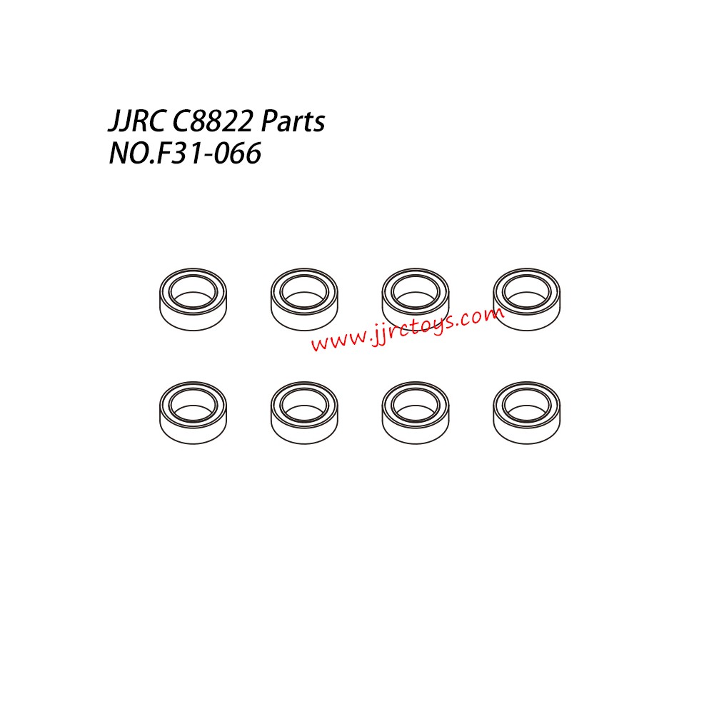 JJRC C8822 RC Truck Parts 168 Bearing NO.F31-066 JJRC C8822 RC Truck Parts 168 Bearing NO.F31-066