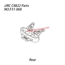 JJRC C8822 RC Truck Parts Rear Bumper Ring NO.F31-068