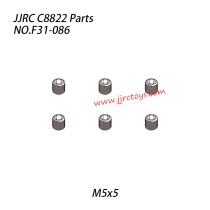 JJRC C8822 Parts Flat Hexagon Socket Head Machine Screw (M5x5) NO.F31-086