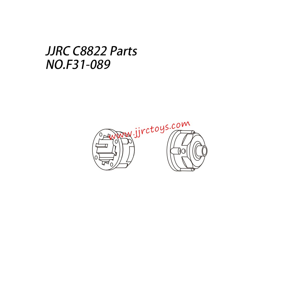 JJRC C8822 Parts Differential Gear Nylon Bucket NO.F31-089 JJRC C8822 Parts Differential Gear Nylon Bucket NO.F31-089