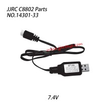 JJRC C8802 Parts 7.4V USB Charging Cable 14301-33
