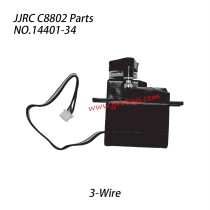 JJRC C8802 Parts 3 Wire Steering Servo and Assembly 14401-34
