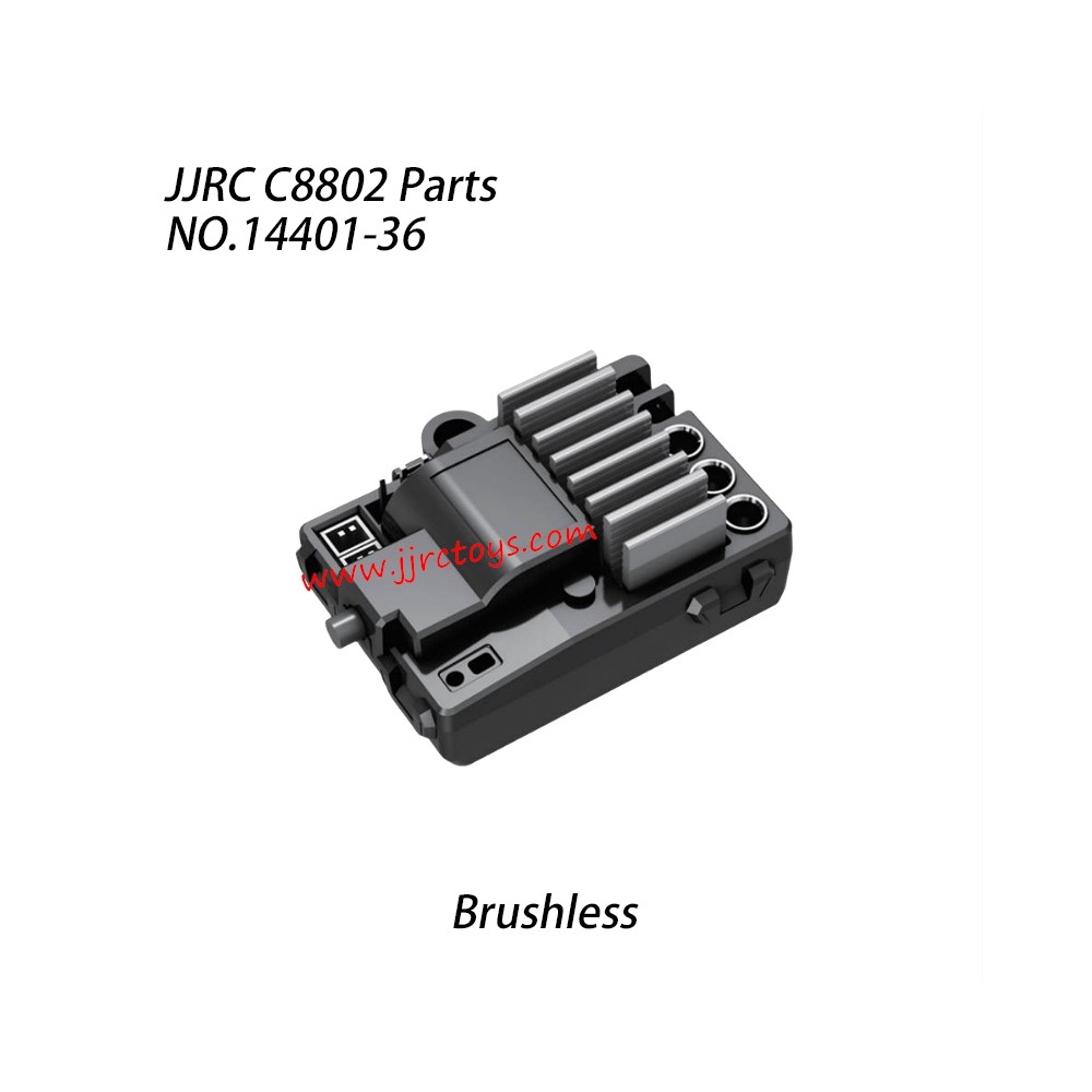 JJRC C8802 RC Truck Parts Brushless Waterproof ESC 14401-36 JJRC C8802 RC Truck Parts Brushless Waterproof ESC 14401-36
