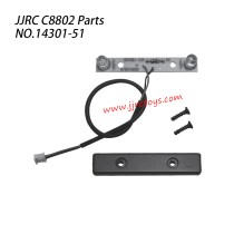 JJRC C8802 RC Truck Parts The Lamp On The Bumper Assembly 14301-51