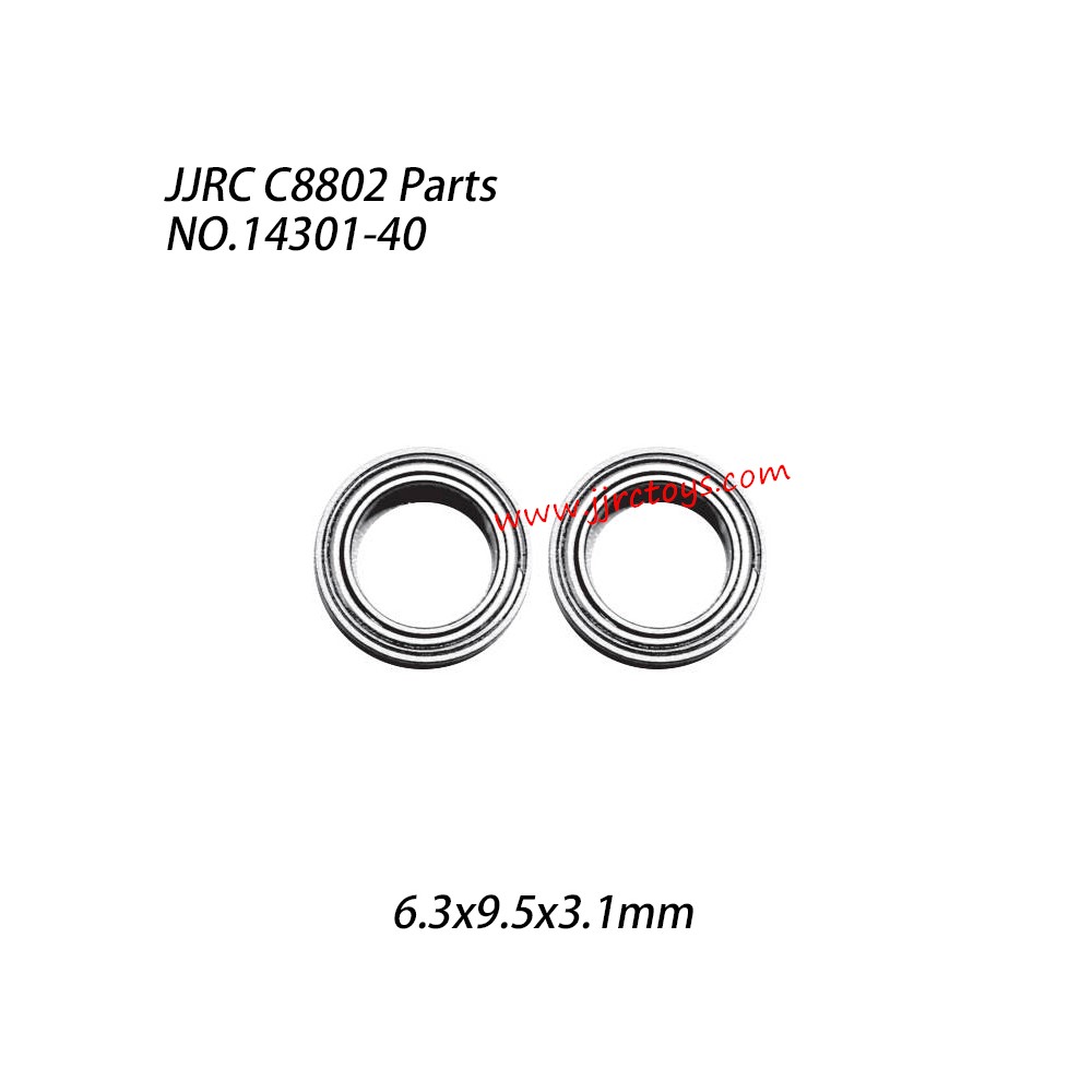 JJRC C8802 RC Truck Parts Small Ball Bearing 6.3*9.5*3.1mm 14301-40 JJRC C8802 RC Truck Parts Small Ball Bearing 6.3*9.5*3.1mm 14301-40