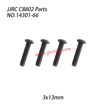JJRC C8802 RC Truck Parts Countersunk Machine Screws 3*13mm 14301-66