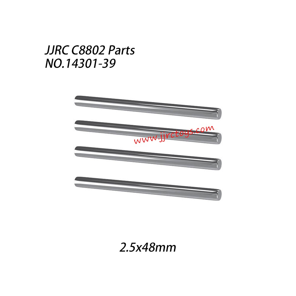 JJRC C8802 RC Truck Parts Suspension Pins 2.5*48mm 14301-39 JJRC C8802 RC Truck Parts Suspension Pins 2.5*48mm 14301-39