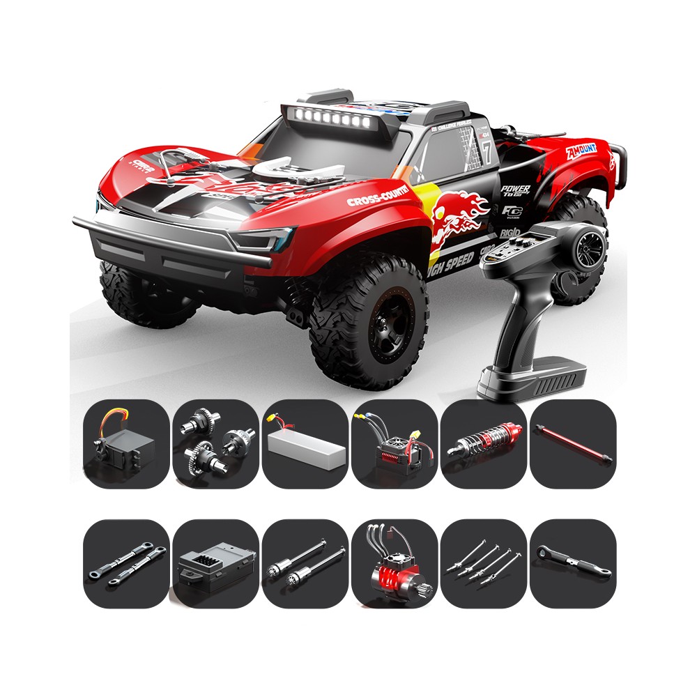 JJRC C8826 1/10 RC Truck red JJRC C8826 1/10 RC Truck red