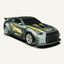 JJRC C8827 1/43 4WD Full-scale Drift RC Car gray