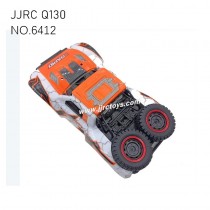 JJRC Q130 RC Truck Parts Body Assembly ORANGE REAR 6412