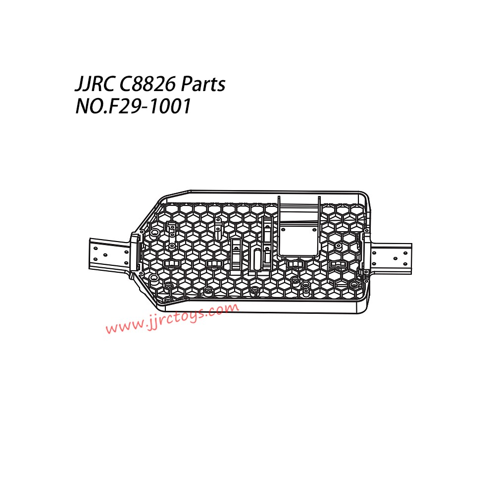 JJRC C8826 RC Car Parts Underbody F29-1001 JJRC C8826 RC Car Parts Underbody F29-1001