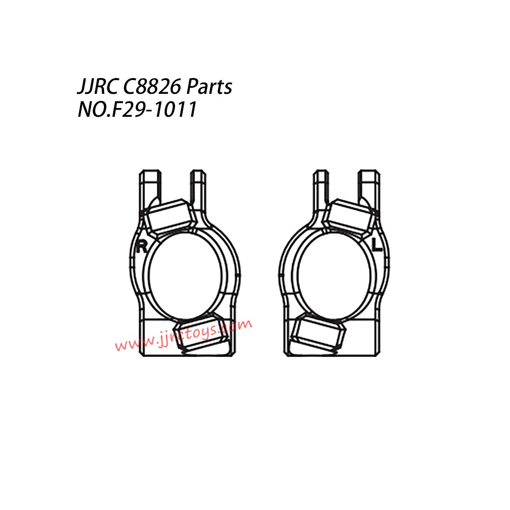 JJRC C8826 RC Car Parts Front Universal Joint O-Ring Seat F29-1011 JJRC C8826 RC Car Parts Front Universal Joint O-Ring Seat F29-1011