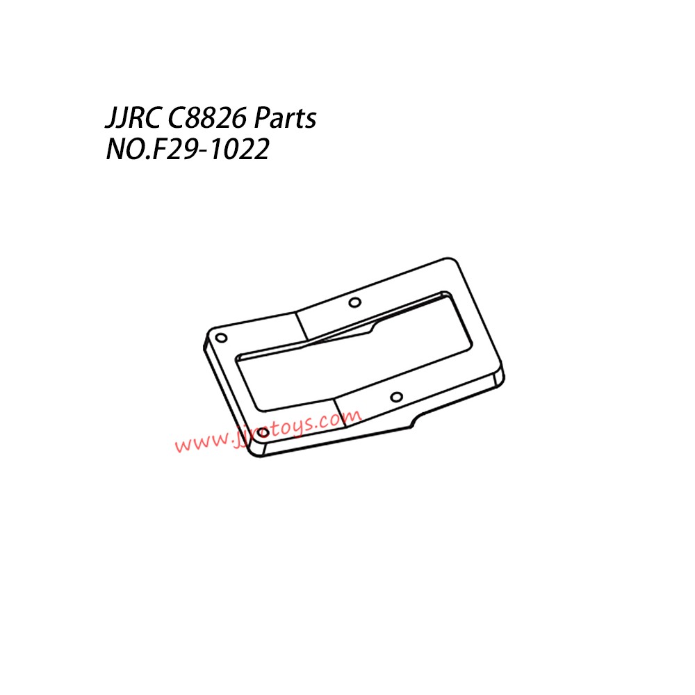 JJRC C8826 RC Truck Parts Cooling Card Holder F29-1022 JJRC C8826 RC Truck Parts Cooling Card Holder F29-1022