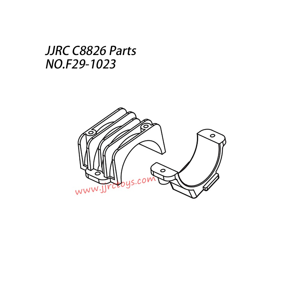 JJRC C8826 RC Truck Parts Radiator F29-1023 JJRC C8826 RC Truck Parts Radiator F29-1023