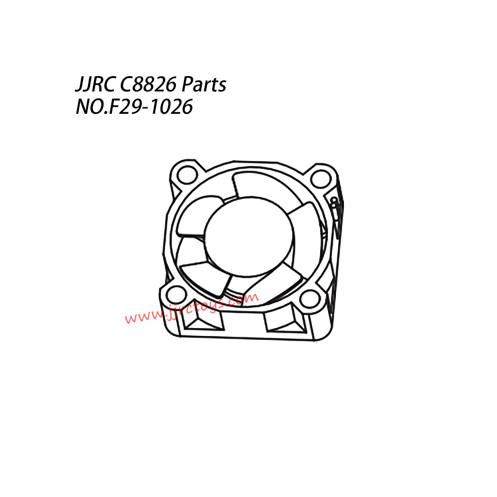JJRC C8826 RC Truck Parts Fan F29-1026 JJRC C8826 RC Truck Parts Fan F29-1026
