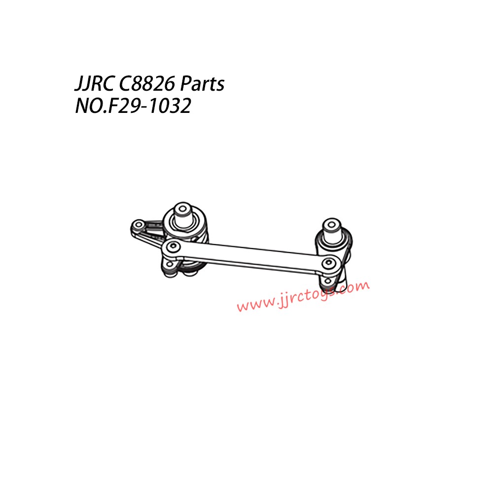 JJRC C8826 RC Vehicle Parts Steering Component Assembly F29-1032 JJRC C8826 RC Vehicle Parts Steering Component Assembly F29-1032