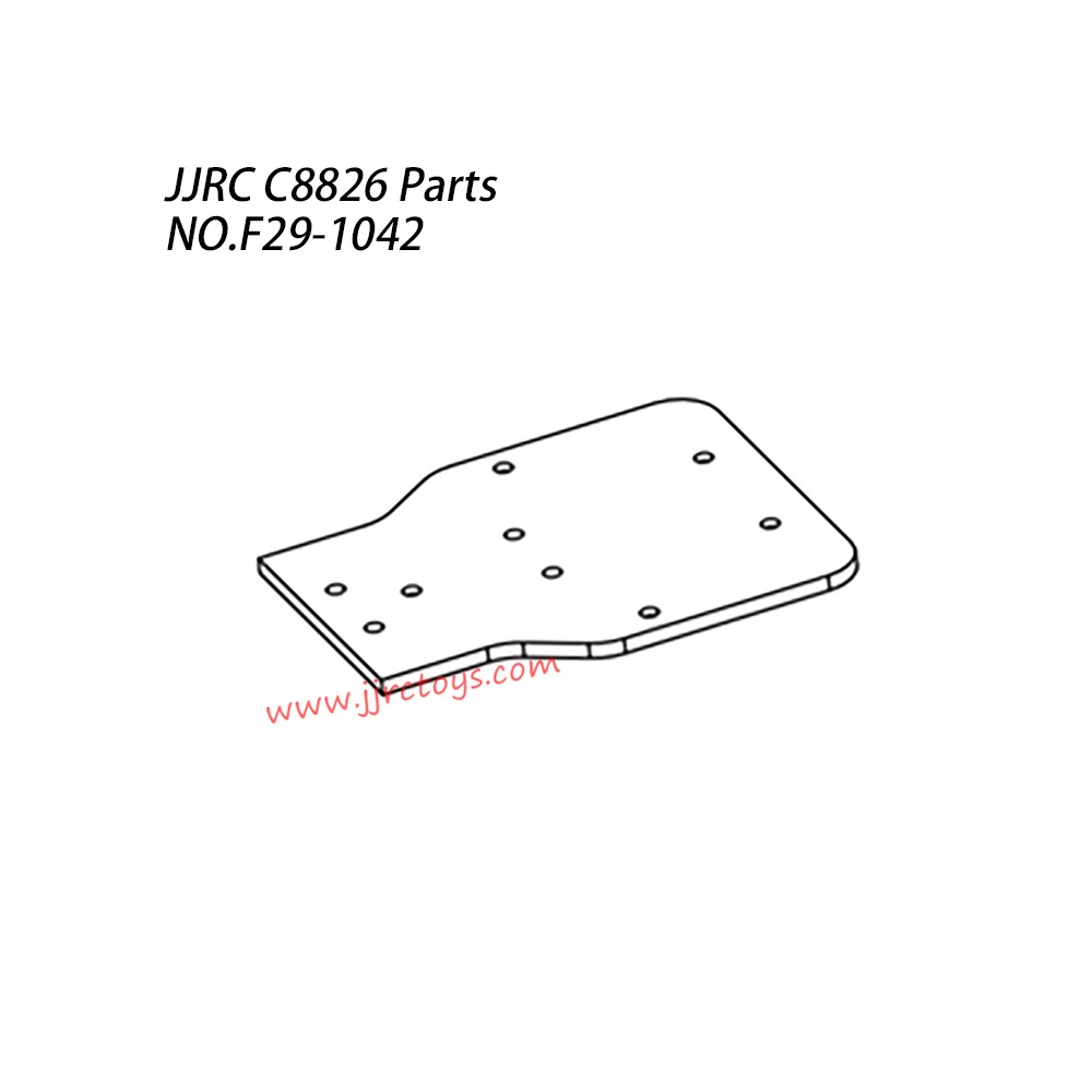 JJRC C8826 Parts Rear Metal Bottom Plate F29-1042 JJRC C8826 Parts Rear Metal Bottom Plate F29-1042