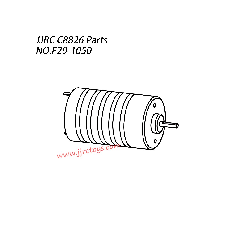 JJRC C8826 Parts 3670 Motor F29-1050 JJRC C8826 Parts 3670 Motor F29-1050