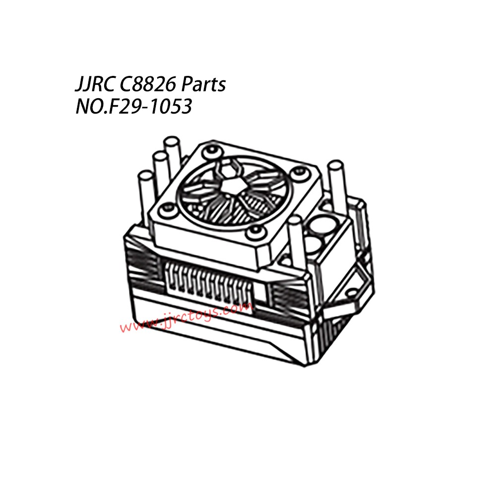 JJRC C8826 Parts 90A Brushless ESC F29-1053 JJRC C8826 Parts 90A Brushless ESC F29-1053