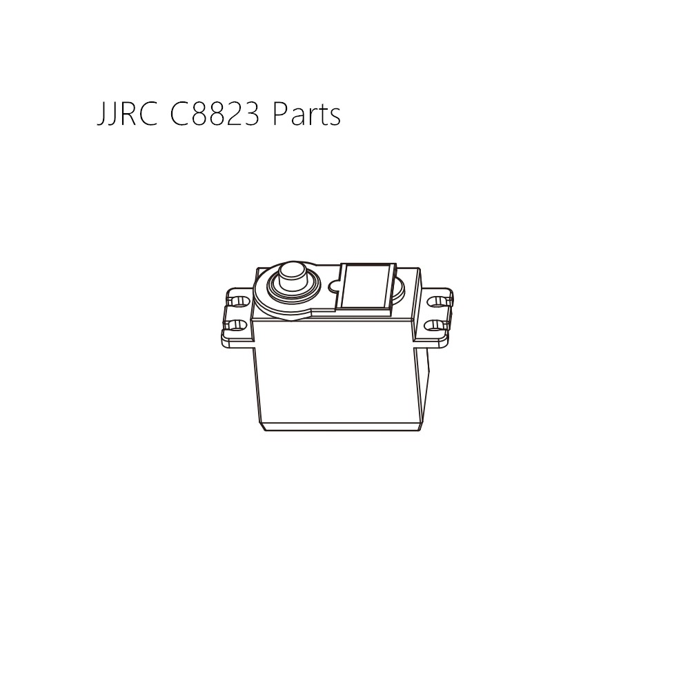 JJRC C8823 RC Truck Parts Steering Servo with Servo Arm