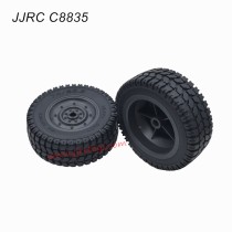 JJRC C8835 RC Car Parts Wheels black
