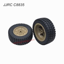 JJRC C8835 RC Car Parts Wheels yellow
