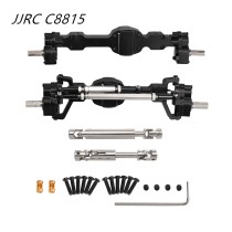 JJRC C8815 RC CAR Upgrade Parts All-Metal Portal Axles Metal Drive Shaft black 2