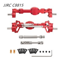 JJRC C8815 RC CAR Upgrade Parts All-Metal Portal Axles Metal Drive Shaft red 2